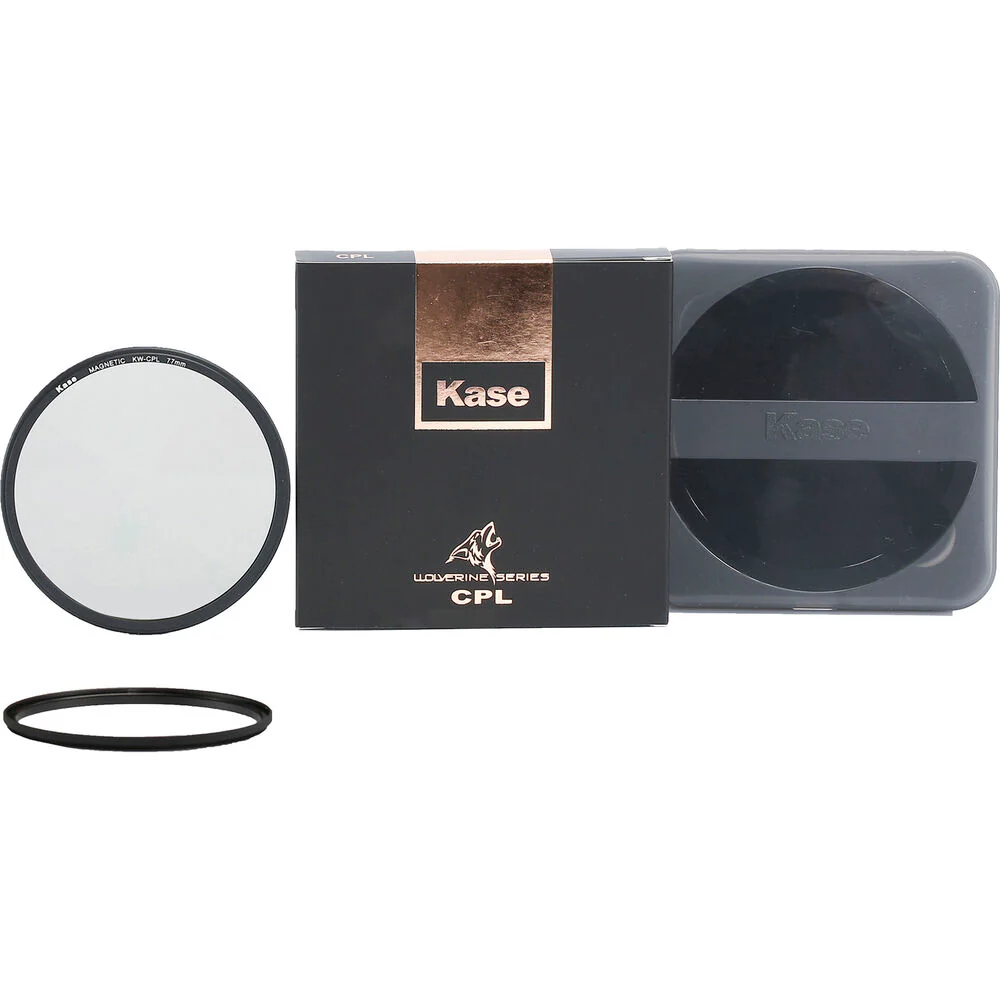 Kase Wolverine Combination Magnetic ND & CPL with Adapter Ring (77mm, 3-Stop) - Image 3