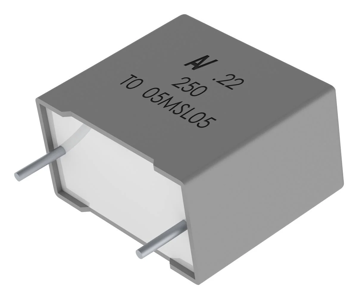 KEMET R60EN42205030K Film Capacitor, 2.2 µF, 100 V, PET (Polyester), ± 10%, R60 Series