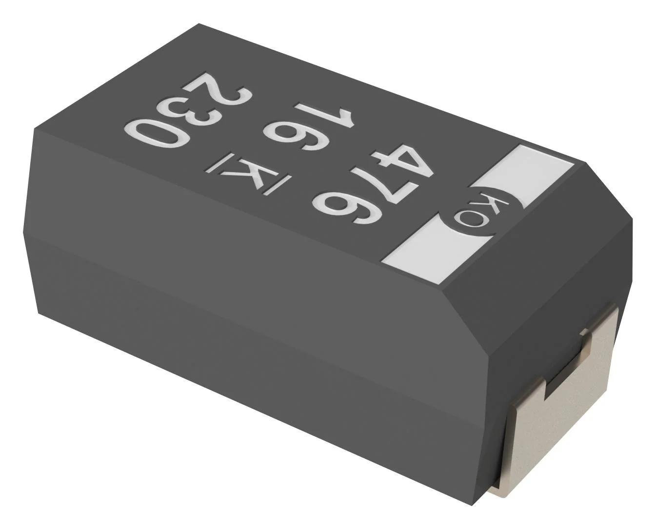 KEMET T520D227M010ATE018 Tantalum Polymer Capacitor, KO-CAP�, 220 �F, 10 V, T520 Series, � 20%, D, 0.018 ohm