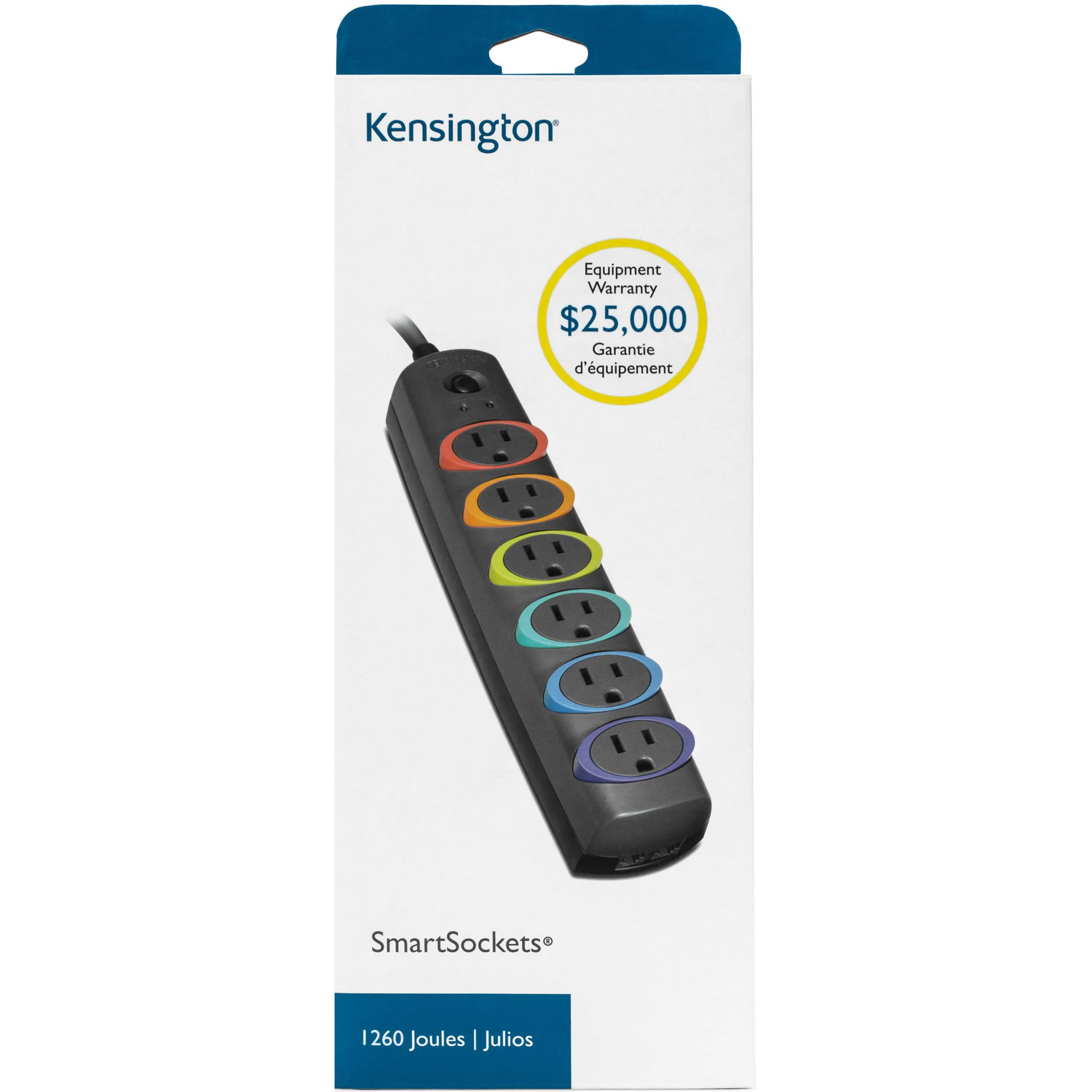 Kensington SmartSockets Premium 6-Outlet Surge Protector - Image 4