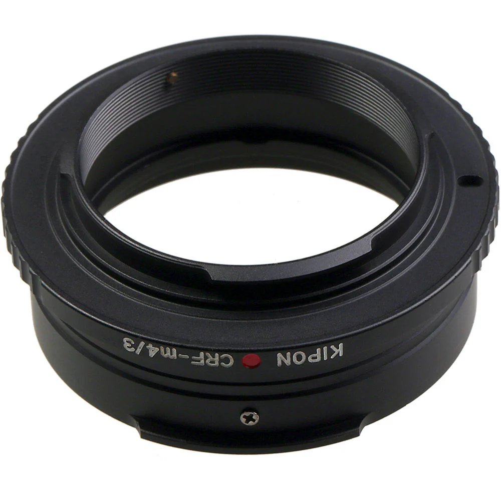 KIPON Lens Mount Adapter for Contax RF-Mount, External Bayonet Lens to Micro Four Thirds-Mount Camera - Image 2