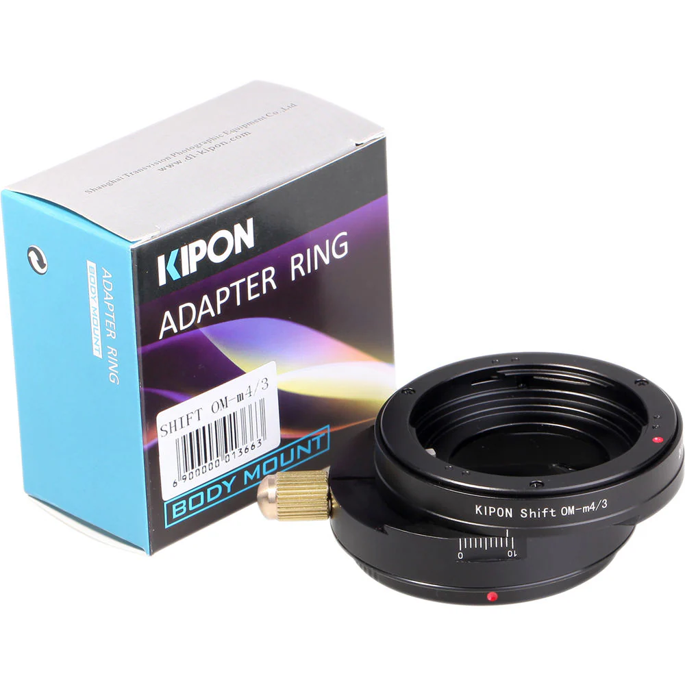 KIPON Shift Lens Mount Adapter for Olympus OM Lens to Micro Four Thirds Camera - Image 7