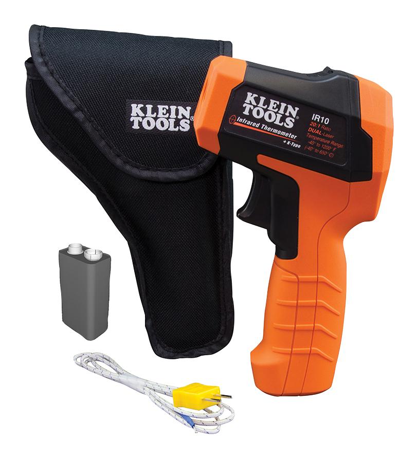 Klein Tools IR10 IR10 IR / Infrared Thermometer -40°C to +650°C 1.5 % 0 °C 50 - Image 3
