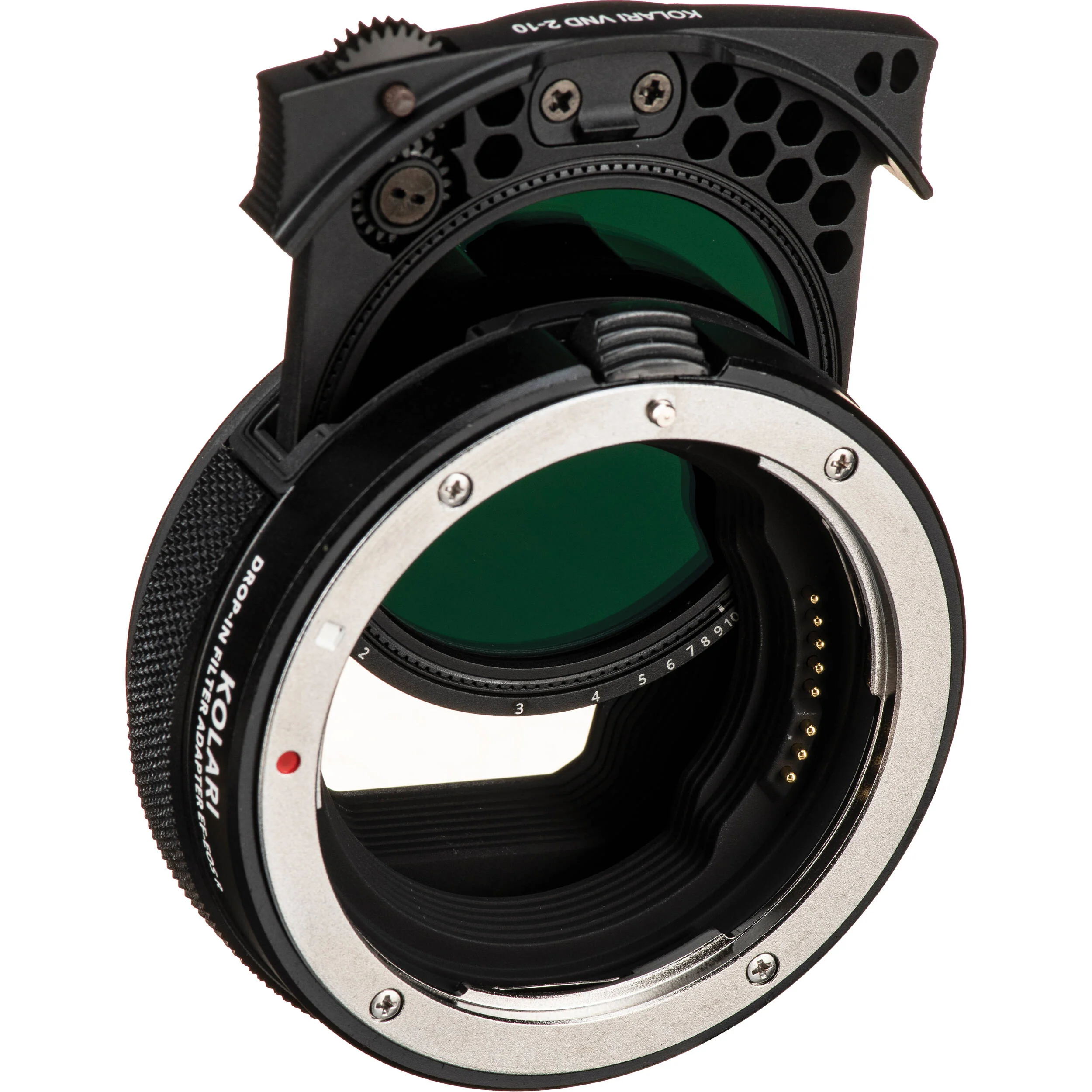 Kolari Vision EF-EOS R Drop-In Lens Adapter with VND Drop-In Filter - Image 3
