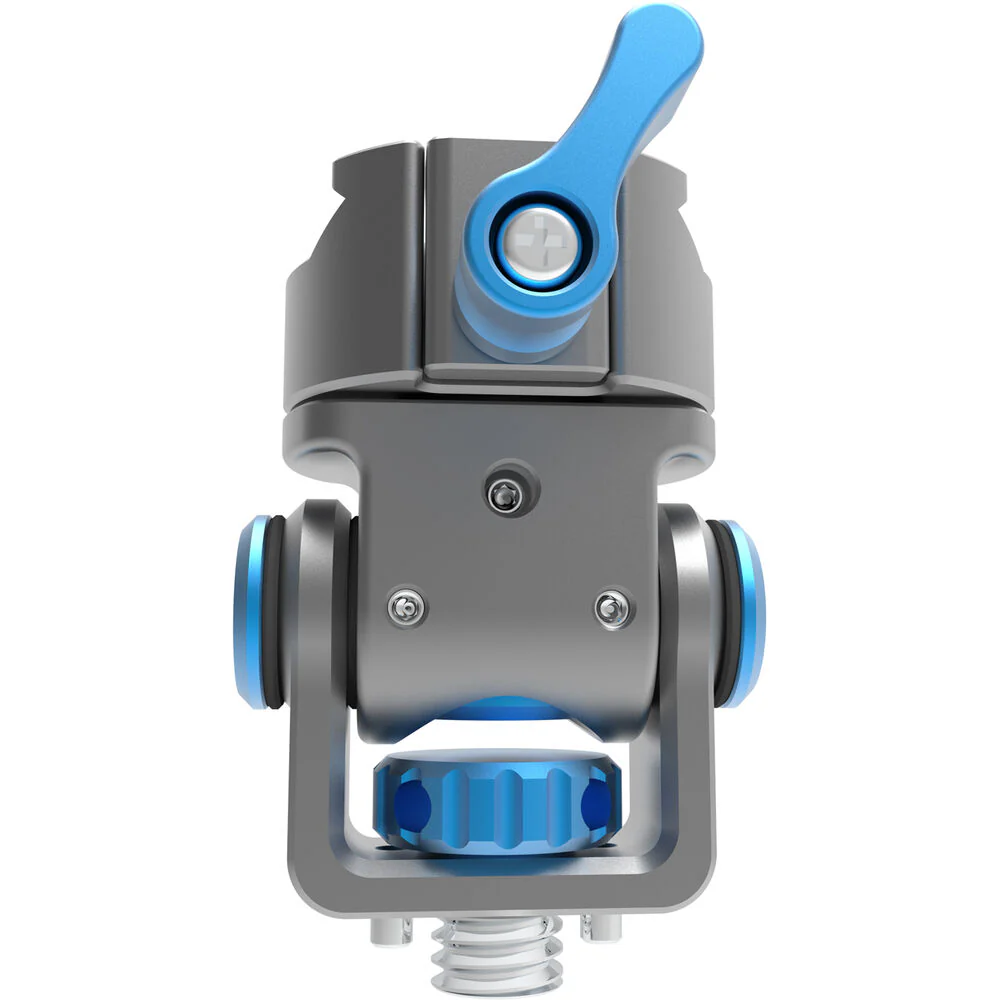 Kondor Blue Swivel Tilt Monitor Mount with ARRI Pin (NATO Clamp Version, Space Gray) - Image 3