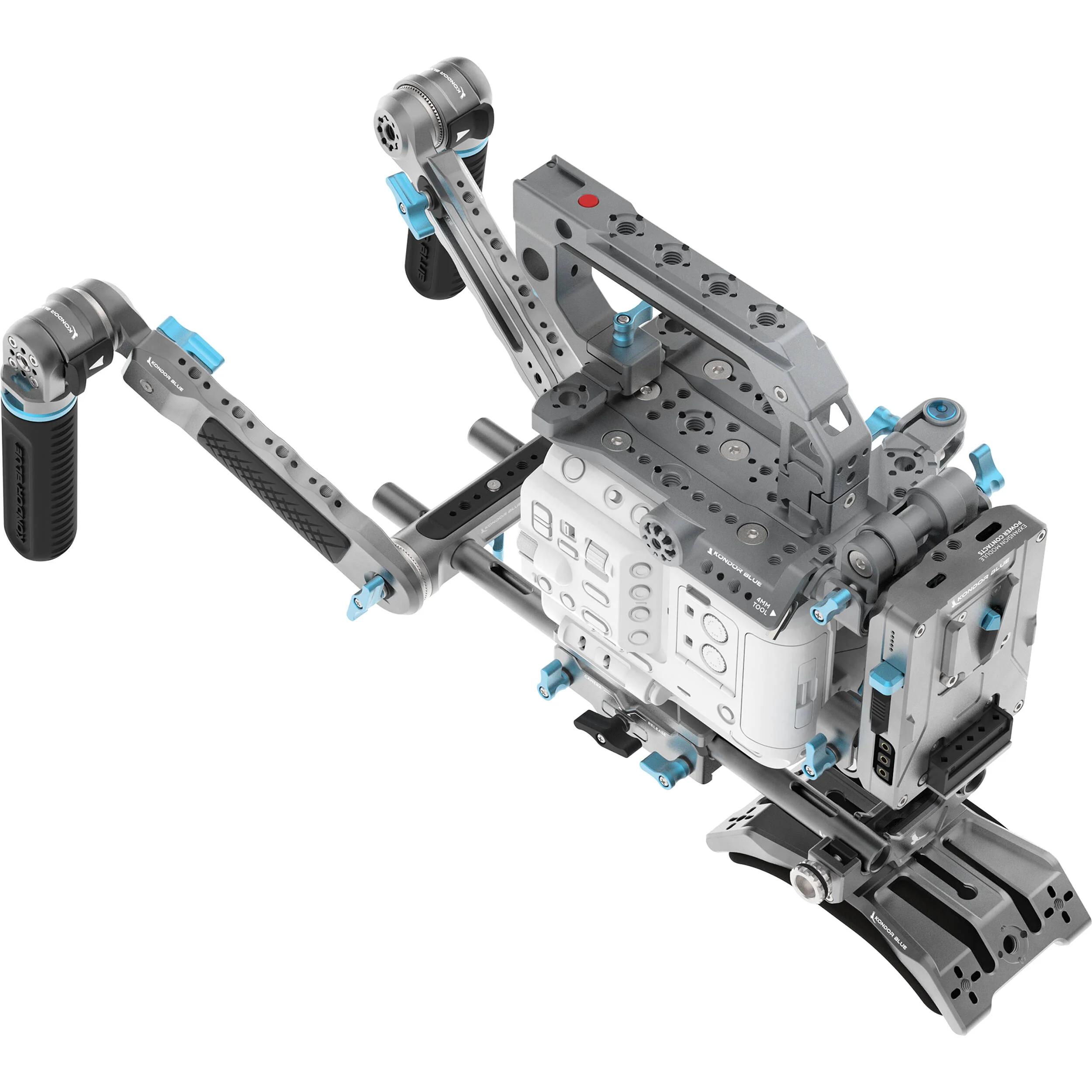 Kondor Blue Ultimate Rig MKII for Sony FX6 (Space Gray, V-Mount) - Image 3