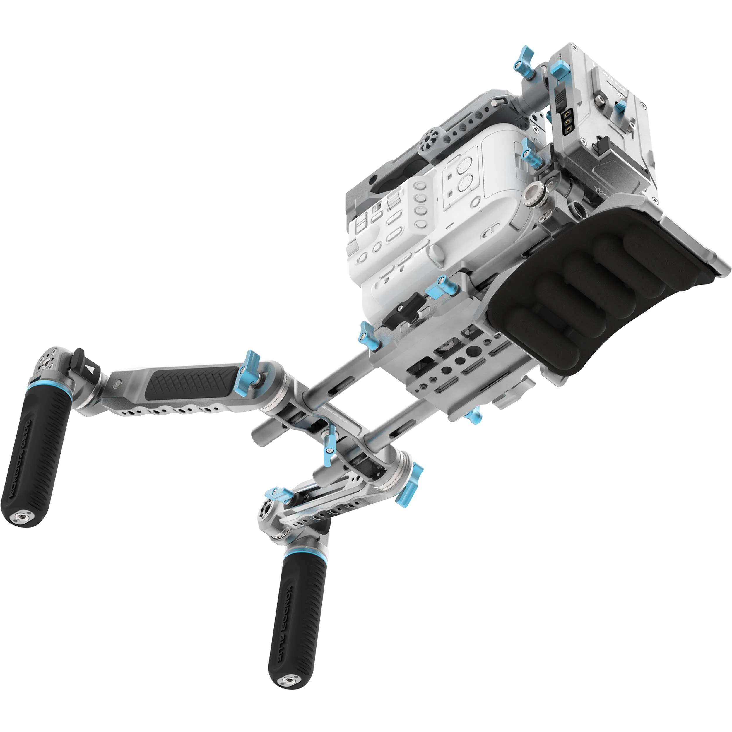 Kondor Blue Ultimate Rig MKII for Sony FX6 (Space Gray, V-Mount) - Image 7