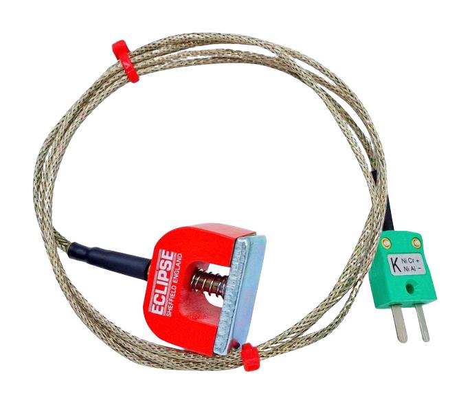 Labfacility H/MAGNET-K-1M-MP (4.5KG PULL) H/MAGNET-K-1M-MP PULL) Thermocouple Horseshoe K -50 °C 250 Stainless Steel 3.28 ft 1 m New