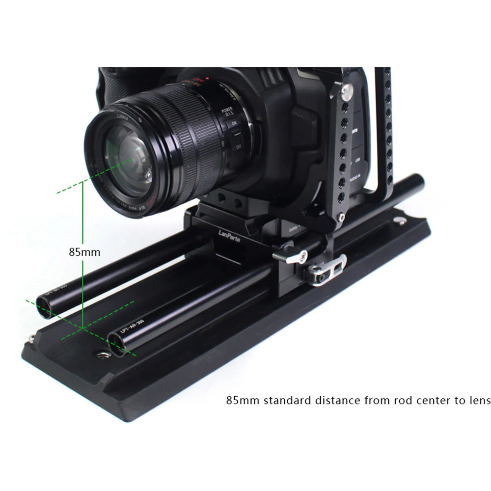 LanParte Dovetail Quick Release Baseplate With 501 Plate - Image 9