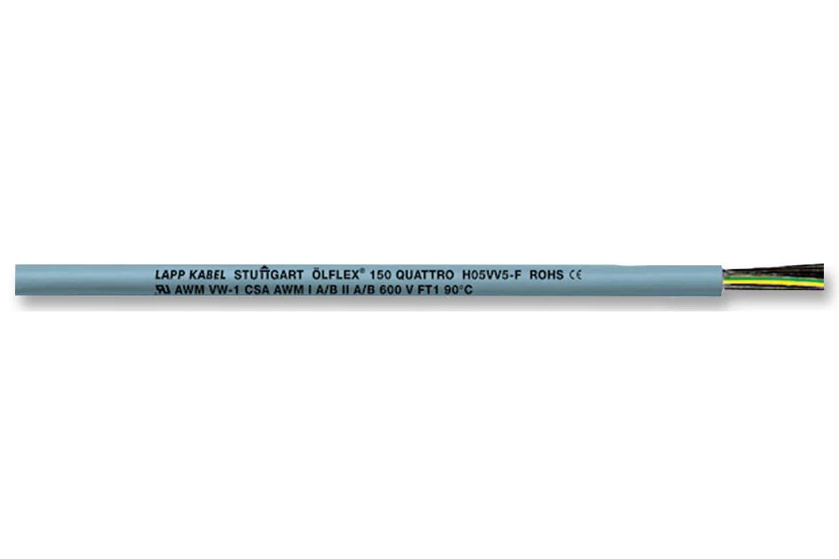 Lapp Kabel 0015203 0015203 Multicore Cable �lflex® Per M Unscreened 3 Core 18 AWG 1 mm²