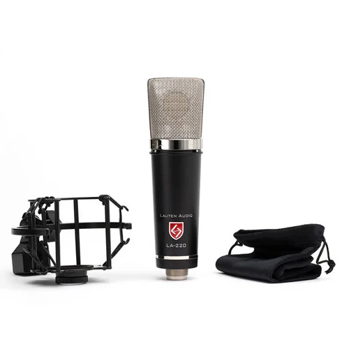 Lauten Audio Black Series LA-220 V2 Two-Tone FET Studio Condenser Microphone - Image 4