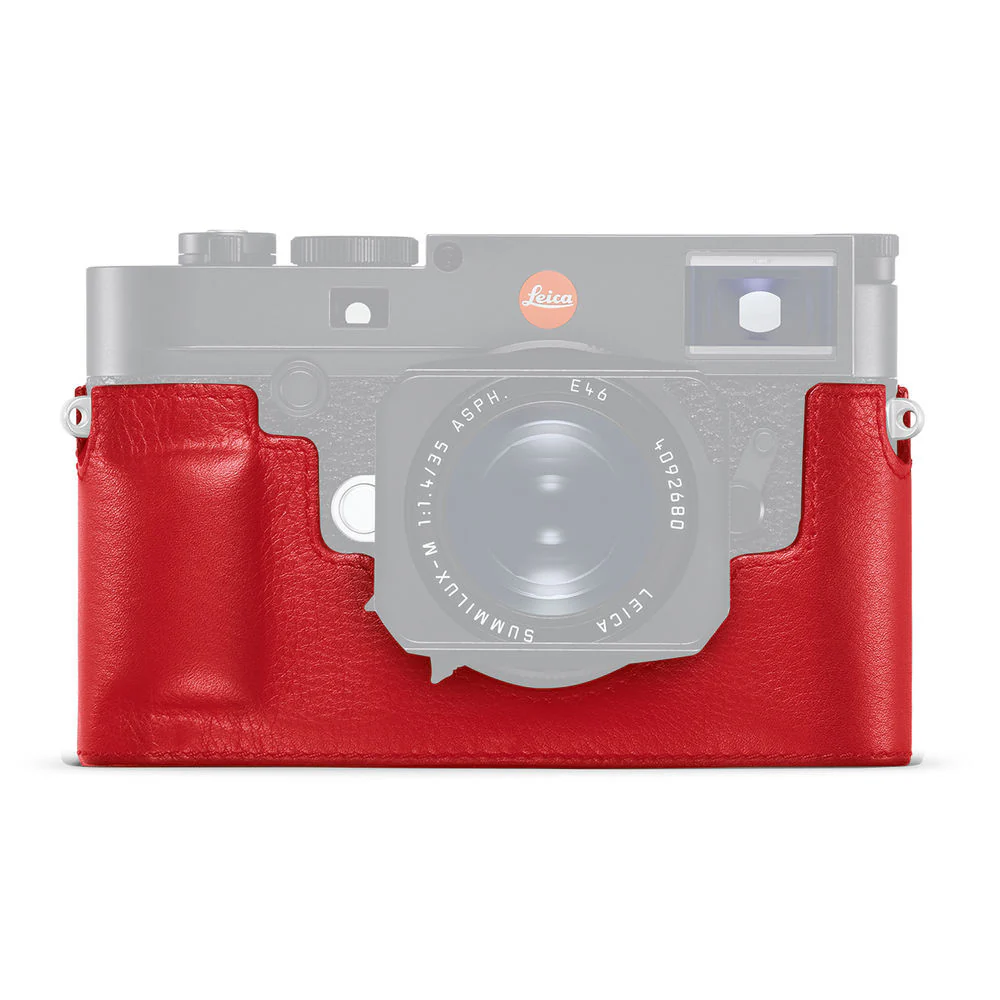 Leica M10 Leather Protector (Red) - Image 2