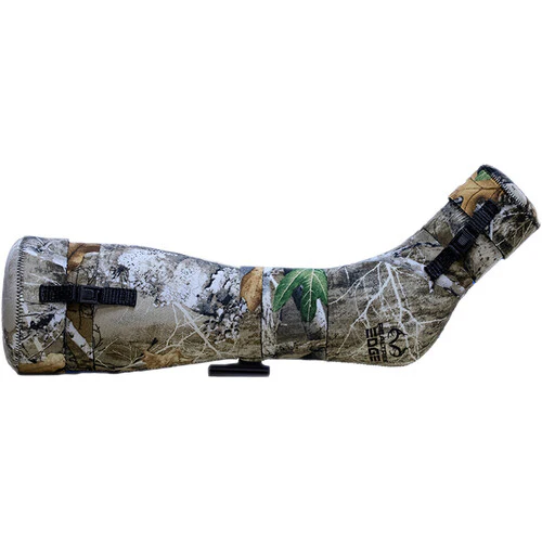 LensCoat Cover for Athlon Ares G2 UHD 85 Angled Scope (Realtree Edge)