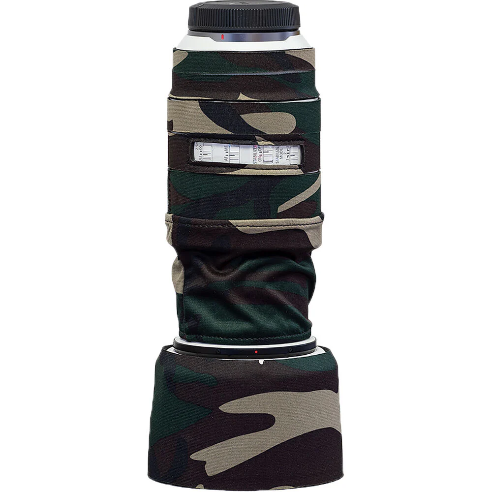 LensCoat Lens Cover for Canon RF 70-200 F/2.8 IS Lens (Forest Green Camo) - Image 2