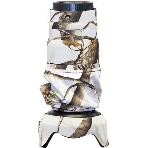 LensCoat Lens Cover for Nikon Z 24-120mm f/4 S (Realtree AP Snow)