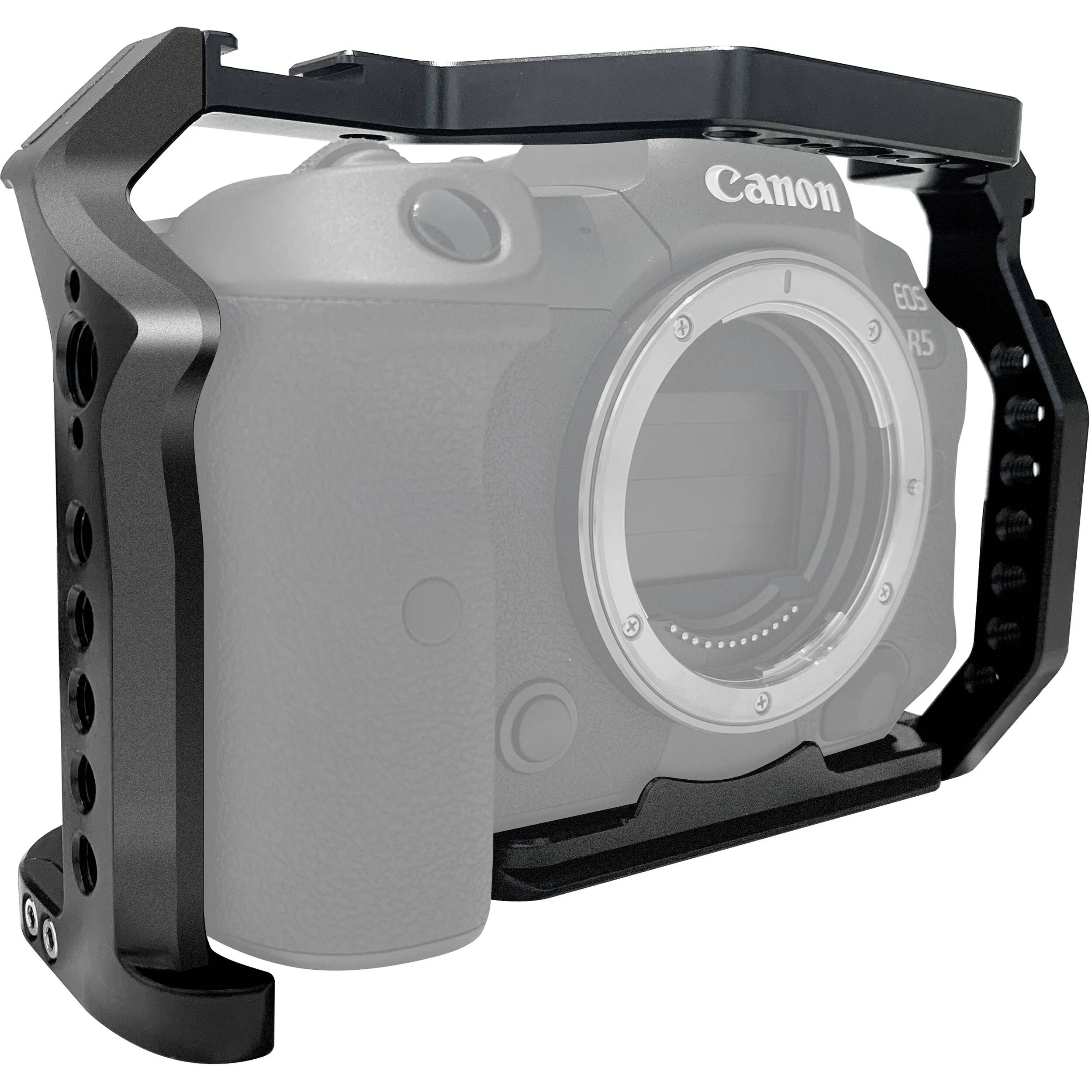 Leofoto Custom Cage for Canon EOS-R5 Camera - Image 4