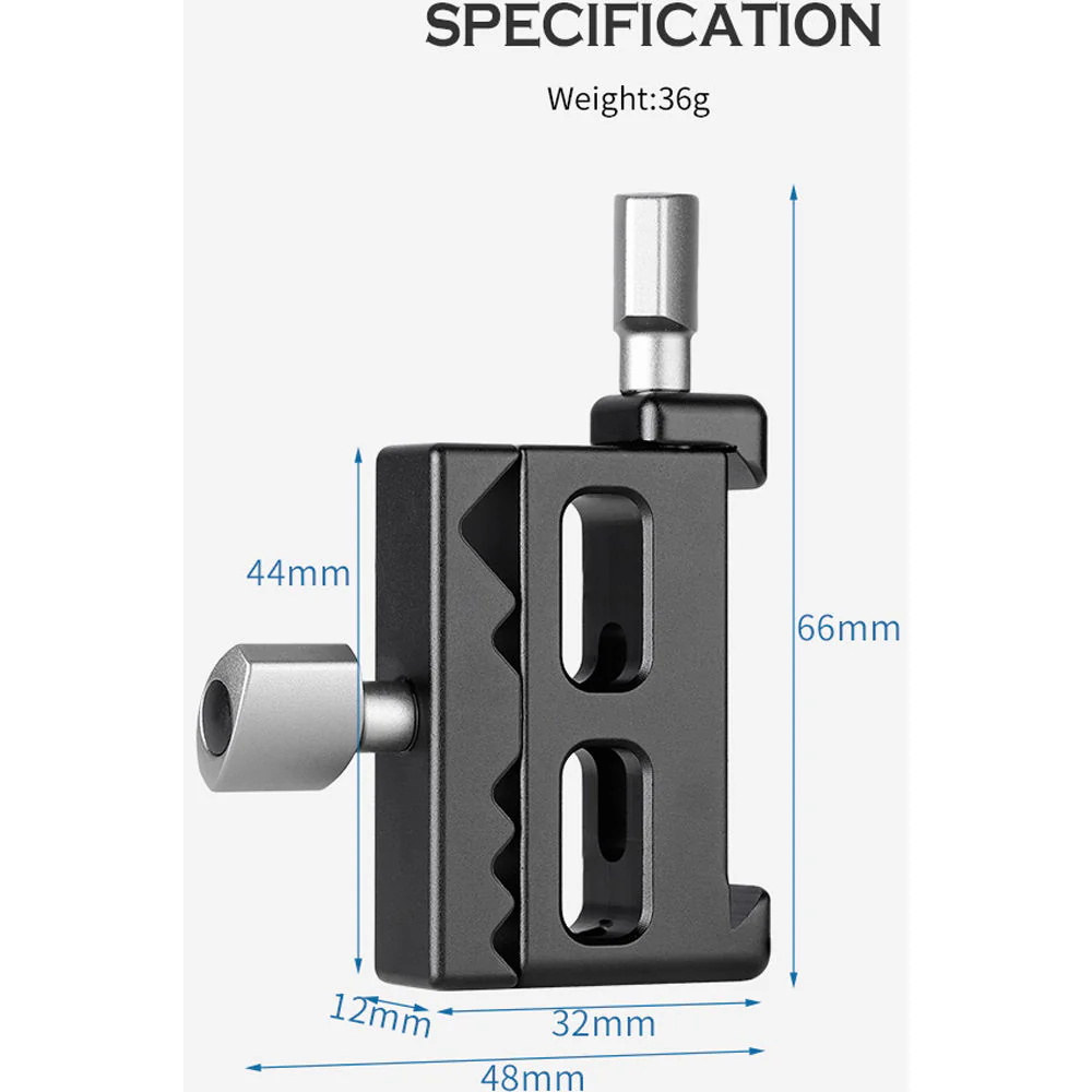 Leofoto DA-1 Cable Clamp for L-Plates - Image 7