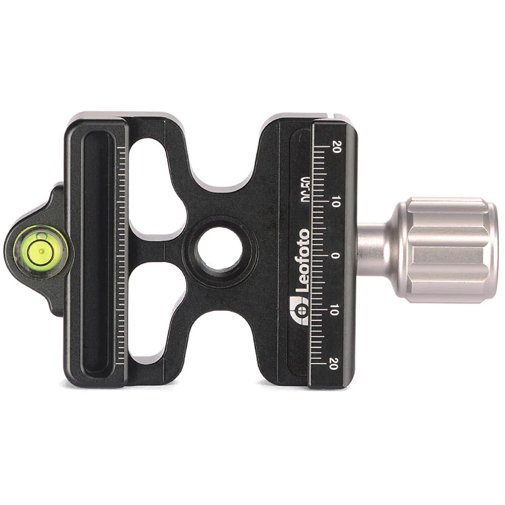 Leofoto DC-50 Screw-Knob Clamp with BPL-50N QR Plate - Image 6