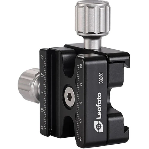 Leofoto DDC-50 Bidirectional Double Mini Clamp with BPL-50N QR Plate - Image 5