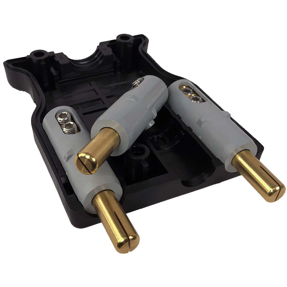 Lex Products 100A/125V Stage Pin Ext. #4 SC w/ #6 Green, Branded - Hubbell Wiring Devices (25') - Image 2