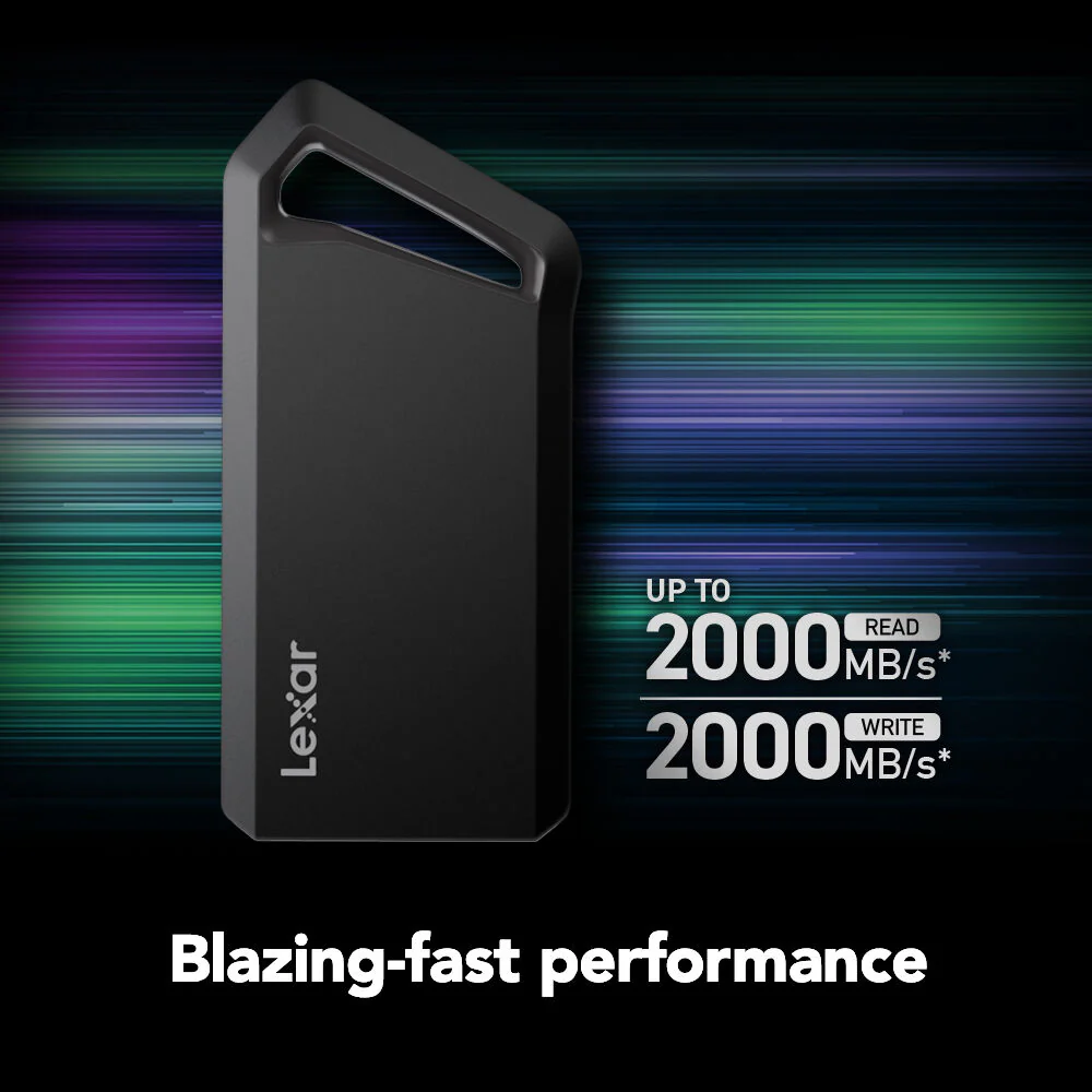 Lexar 2TB Professional SL600 USB 3.2 Gen 2x2 Portable SSD - Image 3