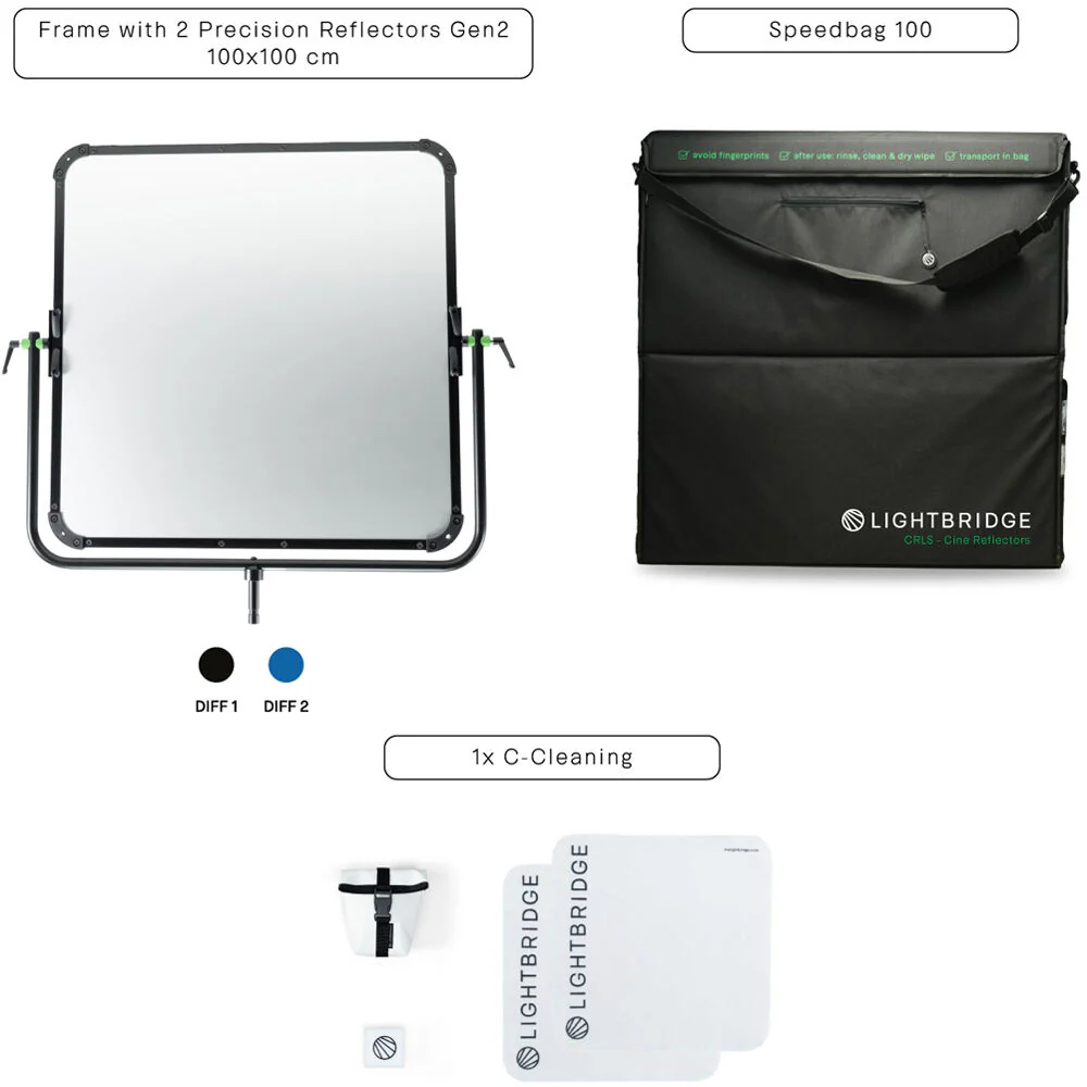 LightBridge C-100 Frame Kit with Yoke & Speedbag (Diffusion 1/2, Gen 2) - Image 2
