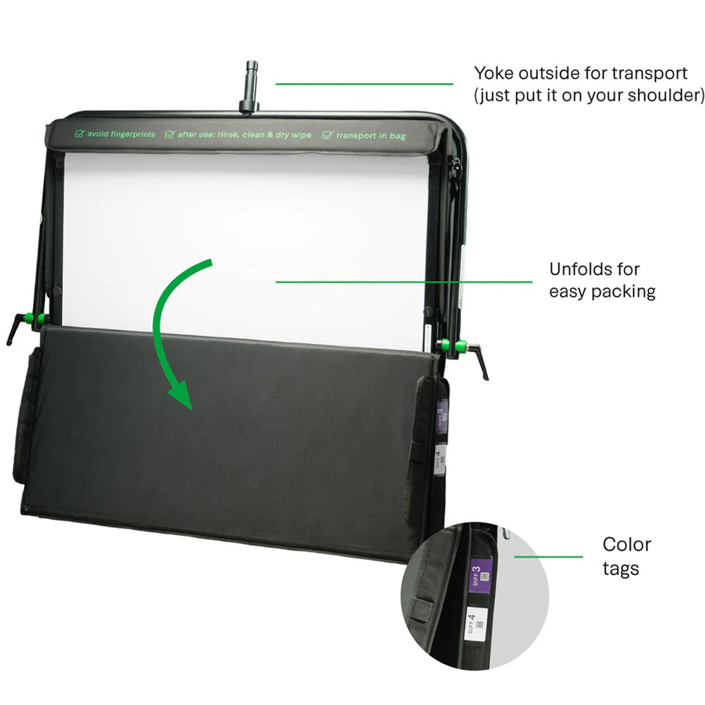 LightBridge C-100 Frame Kit with Yoke & Speedbag (Diffusion 3/4, Gen 2) - Image 5