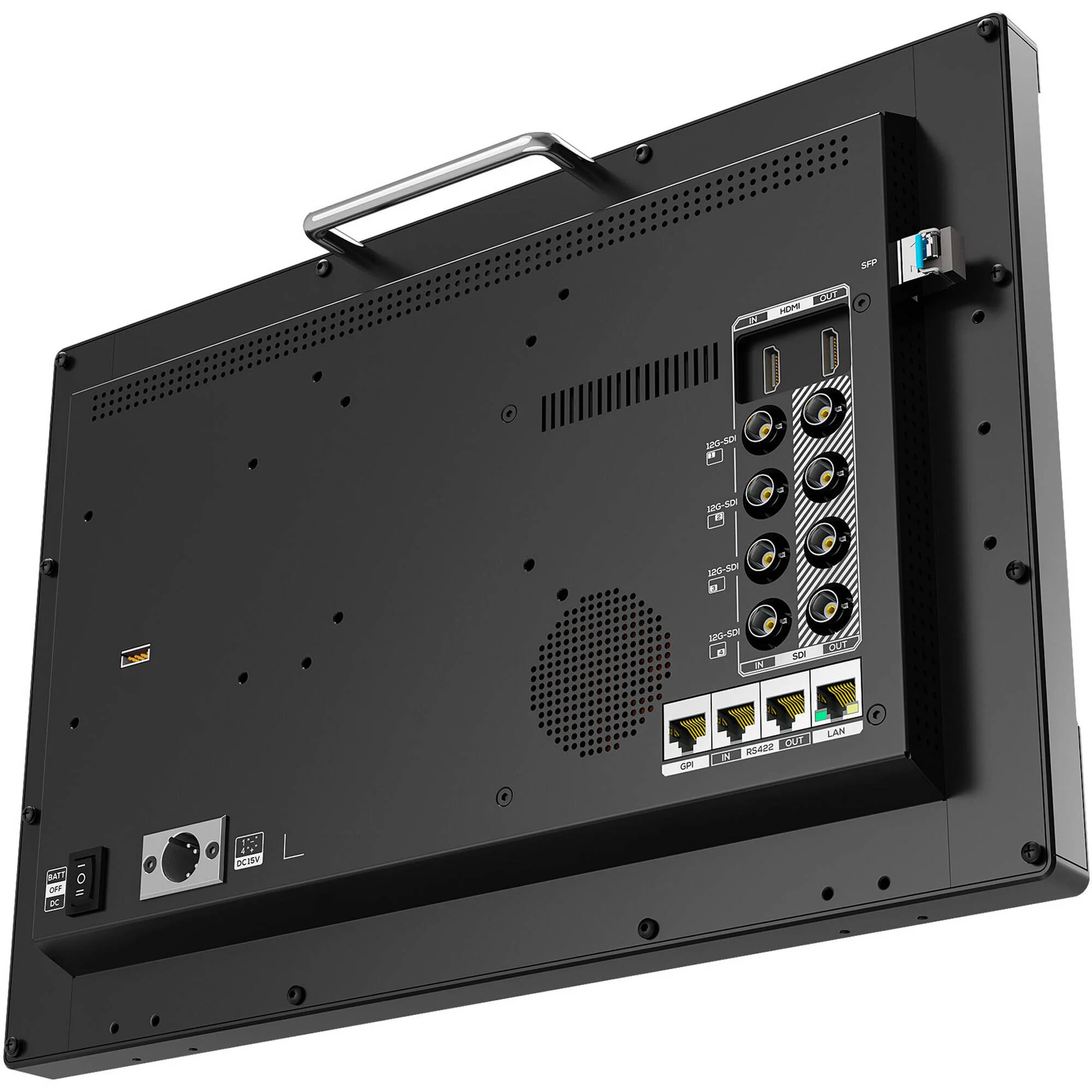Lilliput Q15 15.6" 8K 12G-SDI Production Monitor with Carry Case (V-Mount) - Image 4