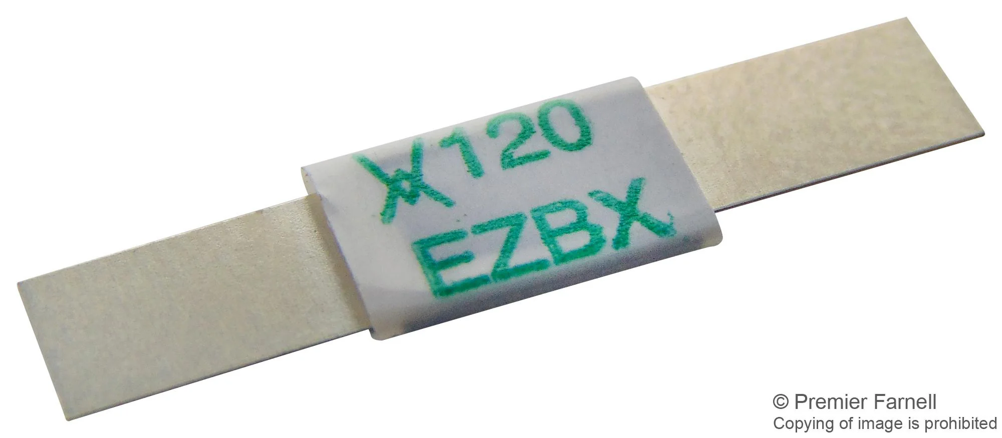 LITTELFUSE SRP120F PPTC Resettable Fuse, Strap, PolySwitch SRP Series, 1.2 A, 2.7 A, 15 VDC, -40 °C