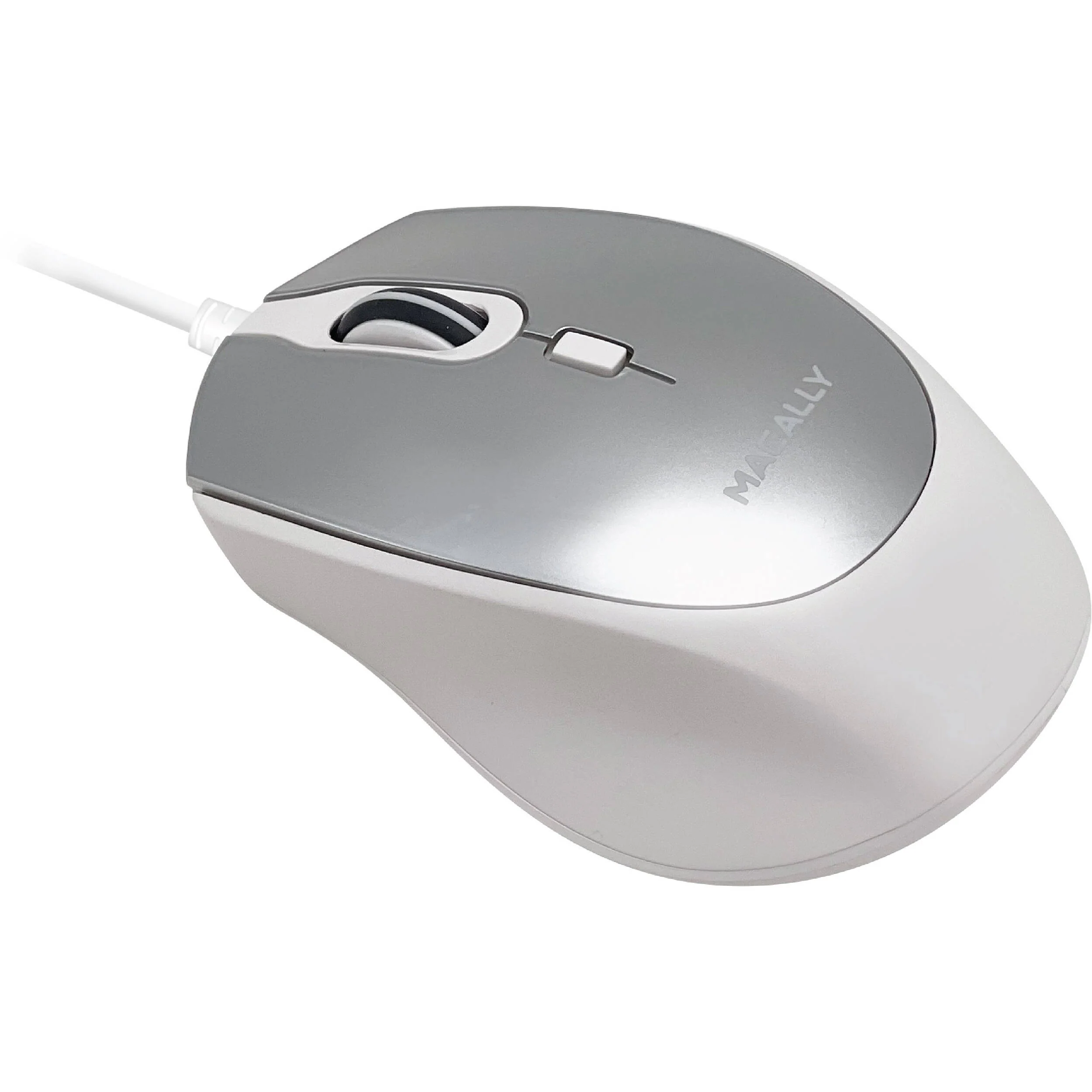 Macally USB-C Wired Mouse with Scroll (Aluminum)