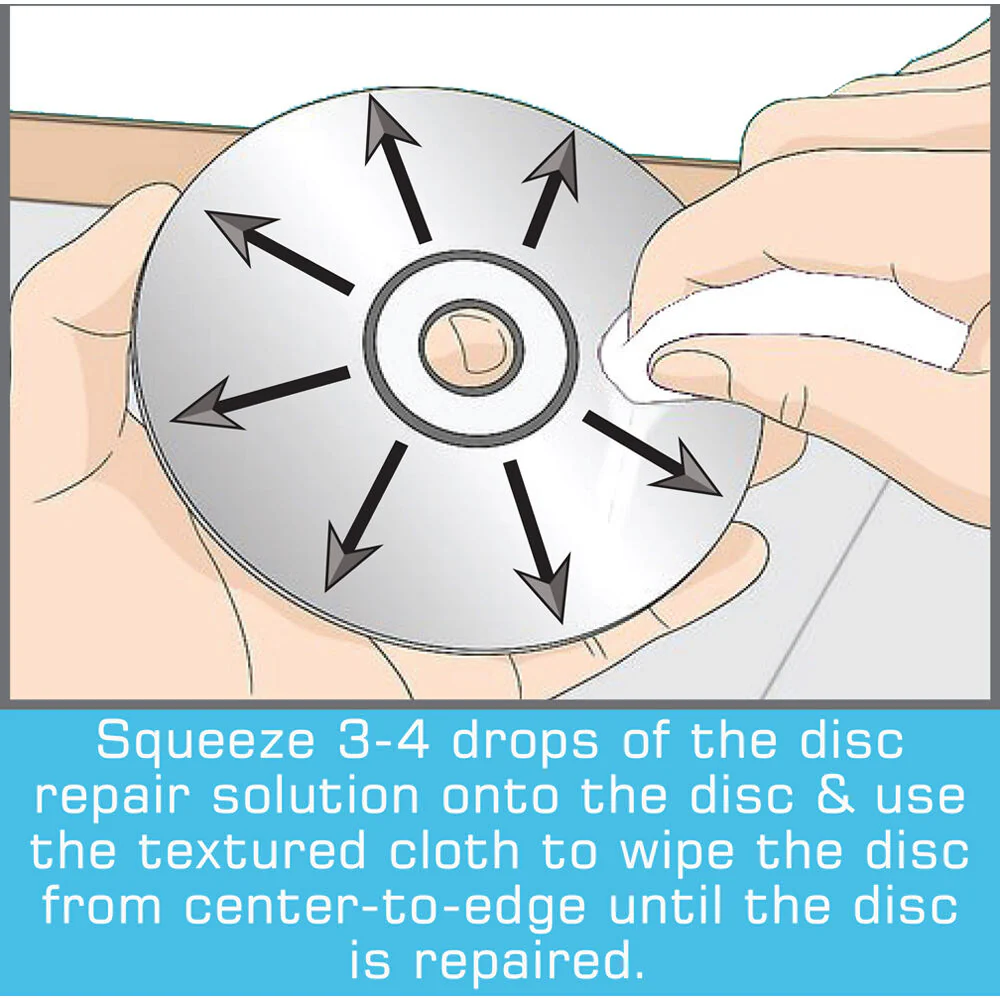Maxell QDR-2 Quick Fix Disc Repair Kit - Image 4