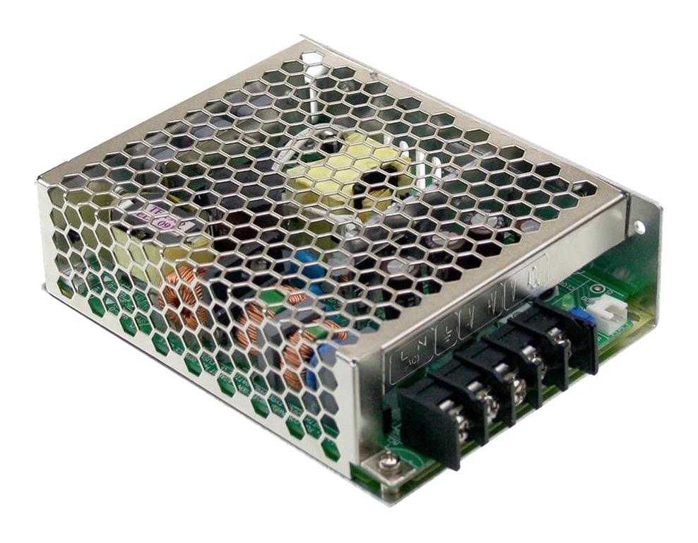Mean Well HRP-75-12 AC/DC Enclosed Power Supply (PSU) ITE 1 Outputs 75.6 W 12 VDC 6.3 A