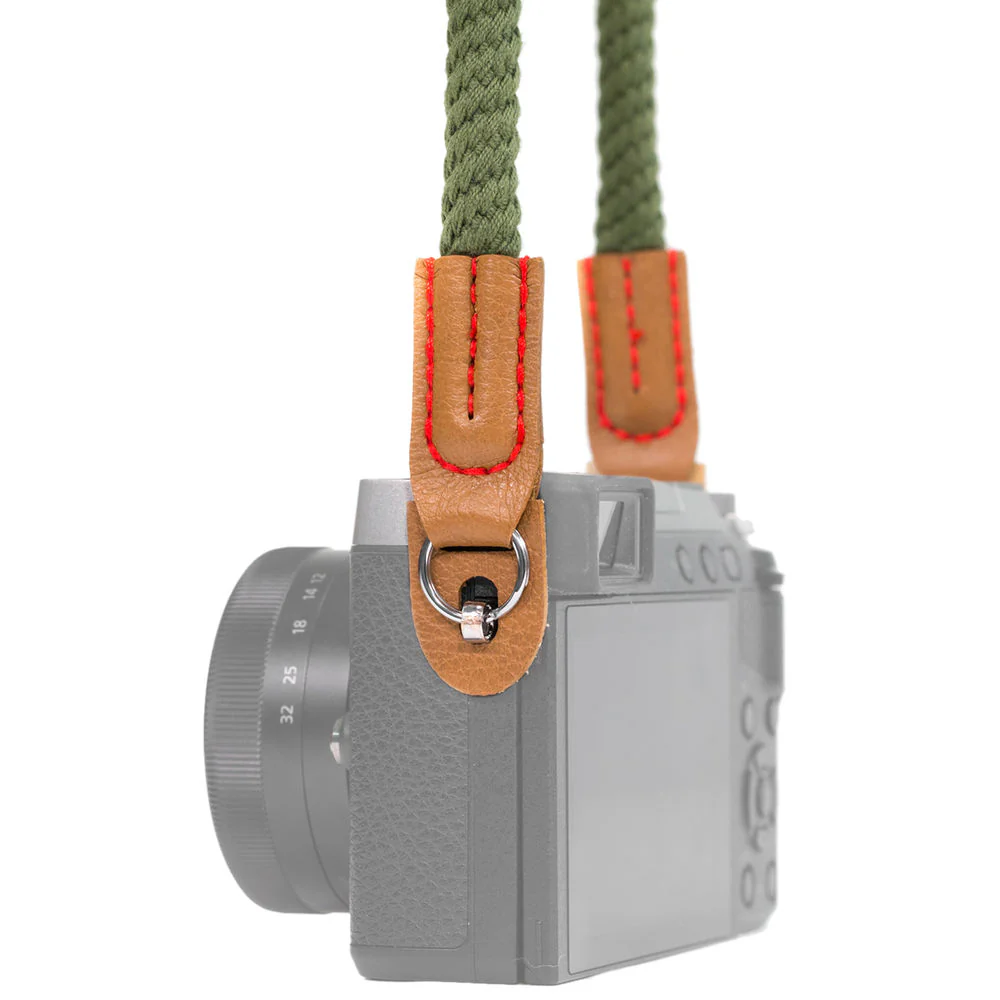 MegaGear Cotton Neck Strap (Large, Green) - Image 2