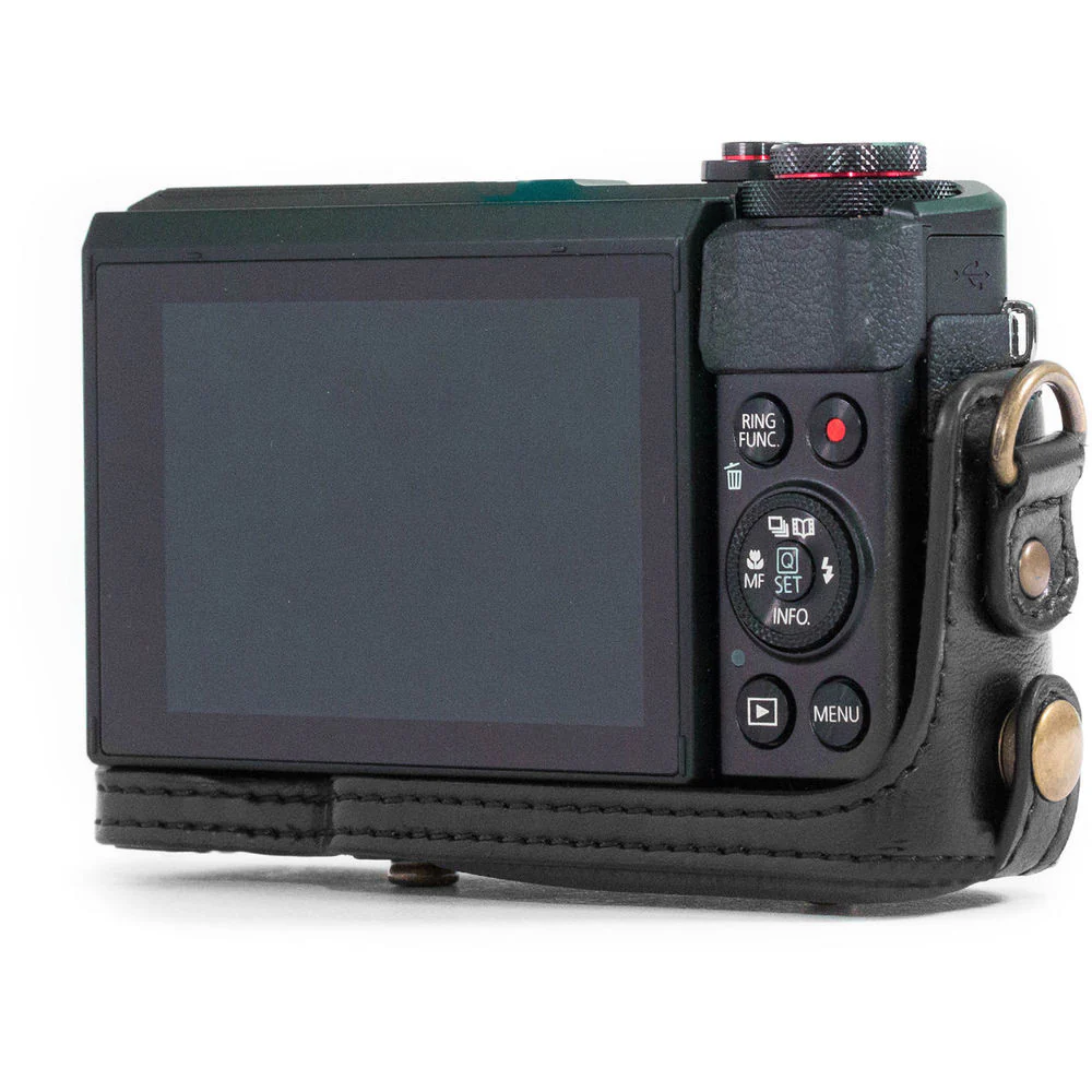MegaGear Ever Ready Leather Camera Case for Canon PowerShot G7 X Mark II - Image 4