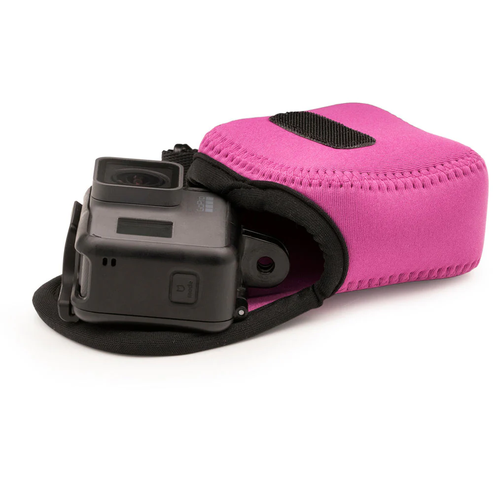 MegaGear Ultralight Neoprene Camera Case for Gopro Hero 6, Hero 5 and Sony RX0 1.0 (Pink) - Image 6