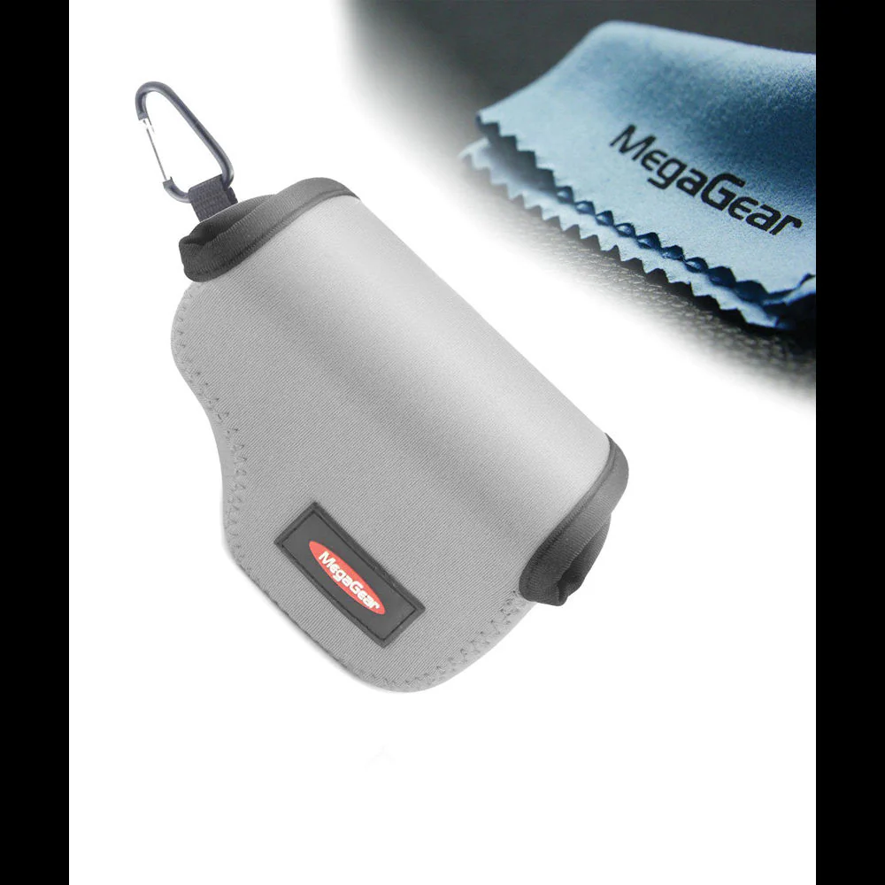 MegaGear Ultralight Neoprene Case for Select Sony Cameras (Gray) - Image 4