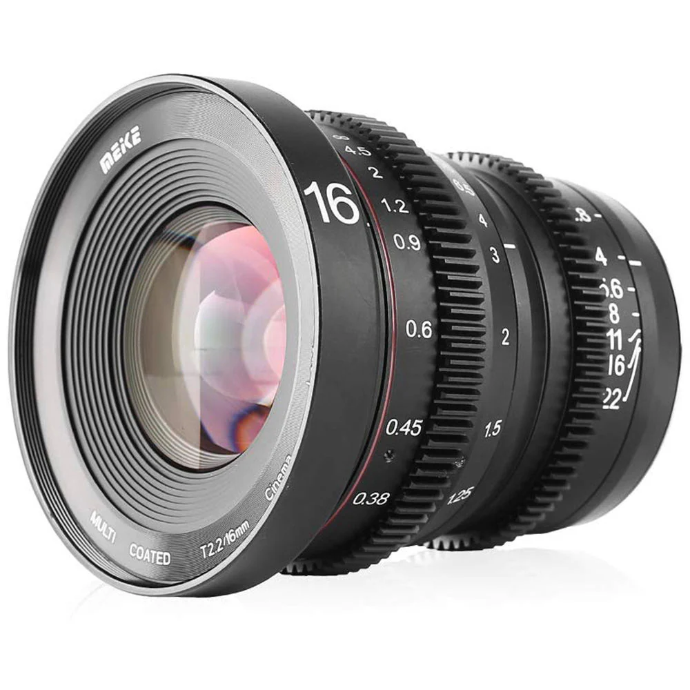 Meike 4-Lens Cinema Prime Lens Set with Hard-Shell Case (MFT Mount) - Image 11