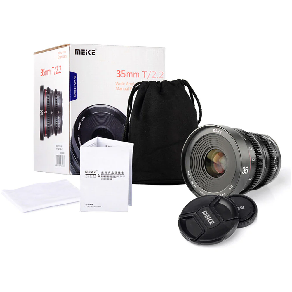 Meike 4-Lens Cinema Prime Lens Set with Hard-Shell Case (MFT Mount) - Image 25
