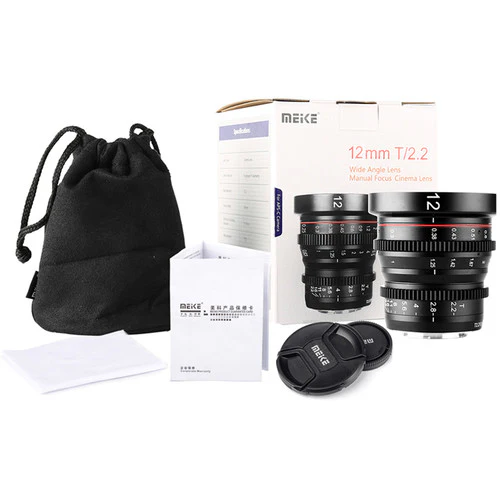 Meike 4-Lens Cinema Prime Lens Set with Hard-Shell Case (MFT Mount) - Image 8