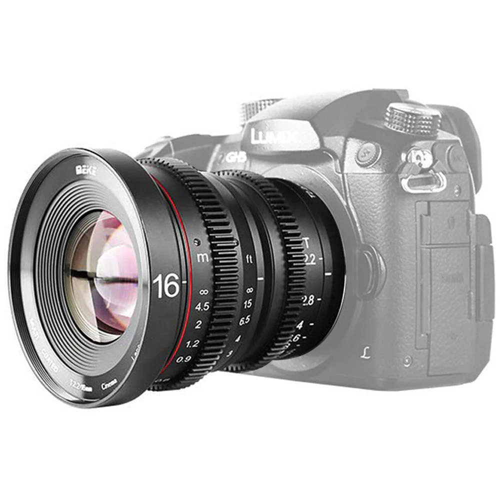 Meike 5-Lens Cinema Prime Lens Set with Hard-Shell Case (MFT Mount) - Image 15