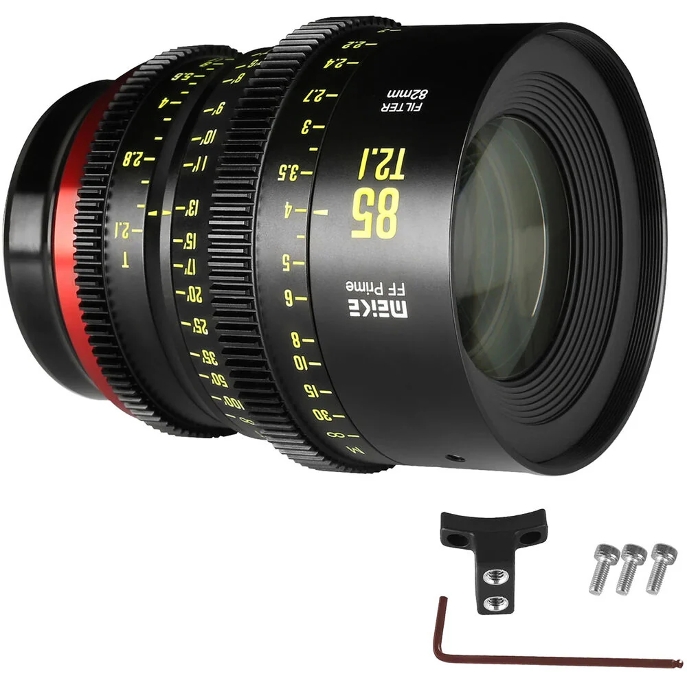 Meike 85mm T2.1 FF Prime Cine Lens (RF Mount) - Image 3