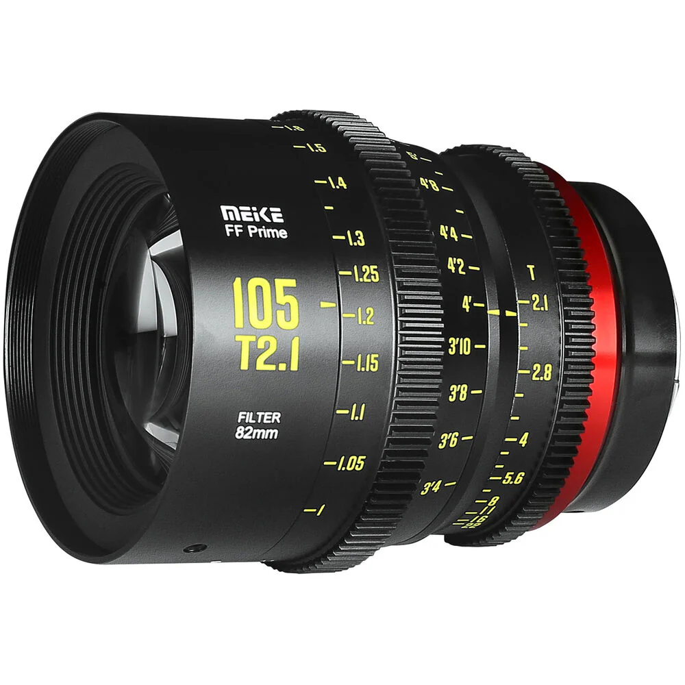 Meike FF-Prime Cine 105mm T2.1 Lens (L Mount, Feet/Meters) - Image 3