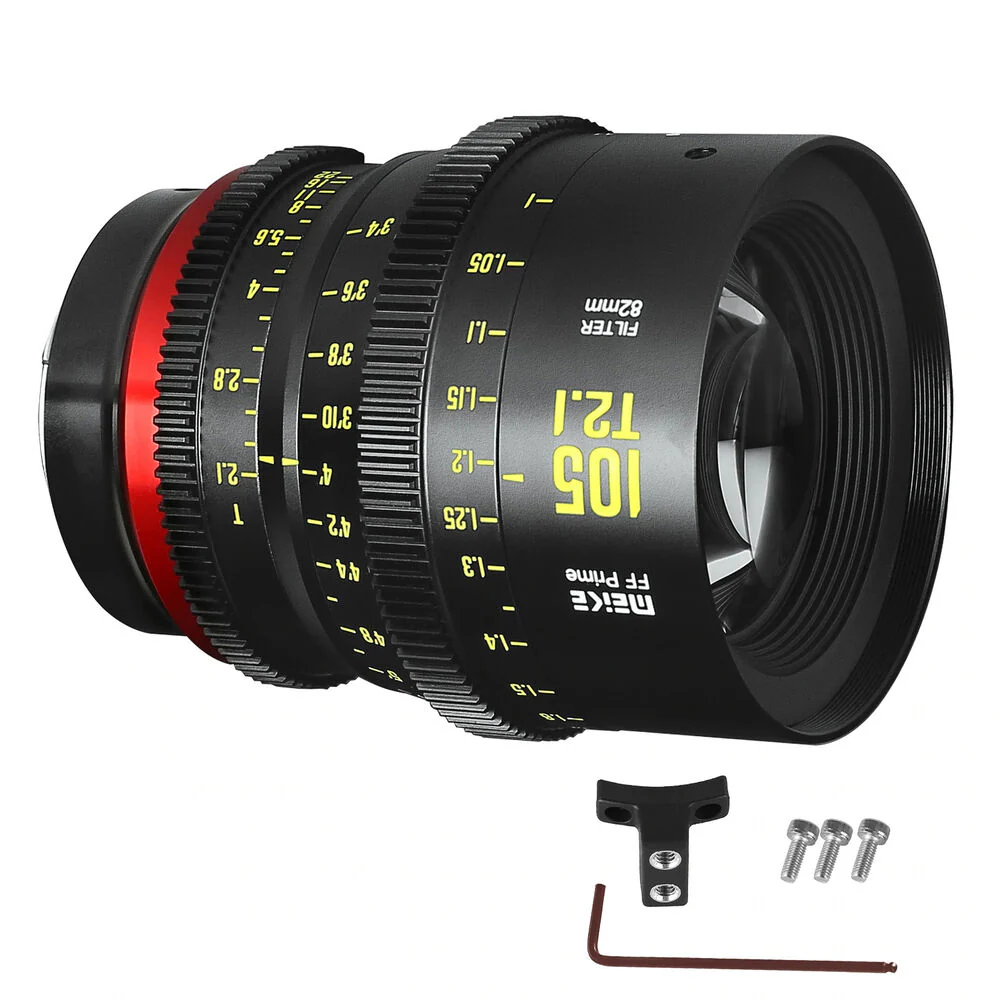 Meike FF-Prime Cine 105mm T2.1 Lens (L Mount, Feet/Meters) - Image 4