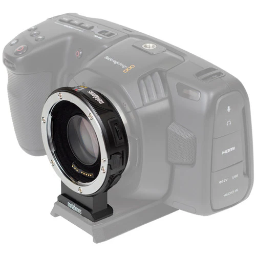 Metabones T Speed Booster XL 0.64x Adapter for Canon EF Lens to BMPCC 4K Camera - Image 5