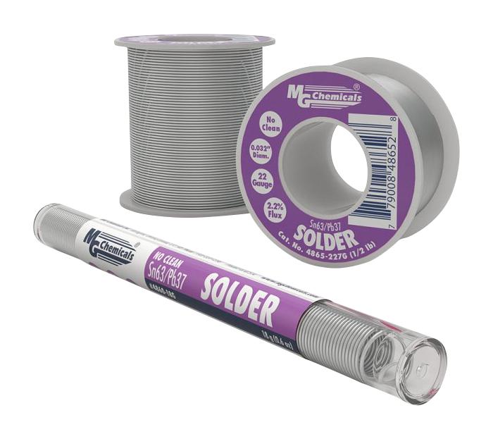 MG CHEMICALS 4884-227G SOLDER WIRE, 63/37 SN/PB, 227G - Image 2