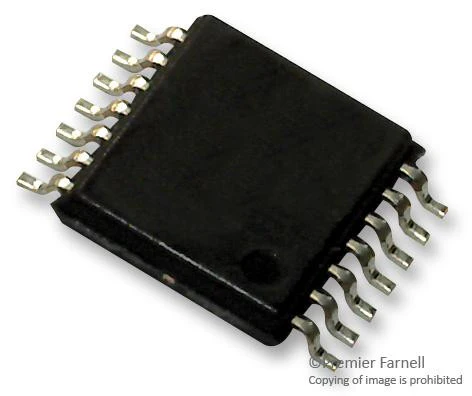 MICROCHIP MCP604-I/ST Operational Amplifier, Quad, 4 Amplifier, 2.8 MHz, 2.3 V/µs, 2.7V to 6V, TSSOP, 14 Pins