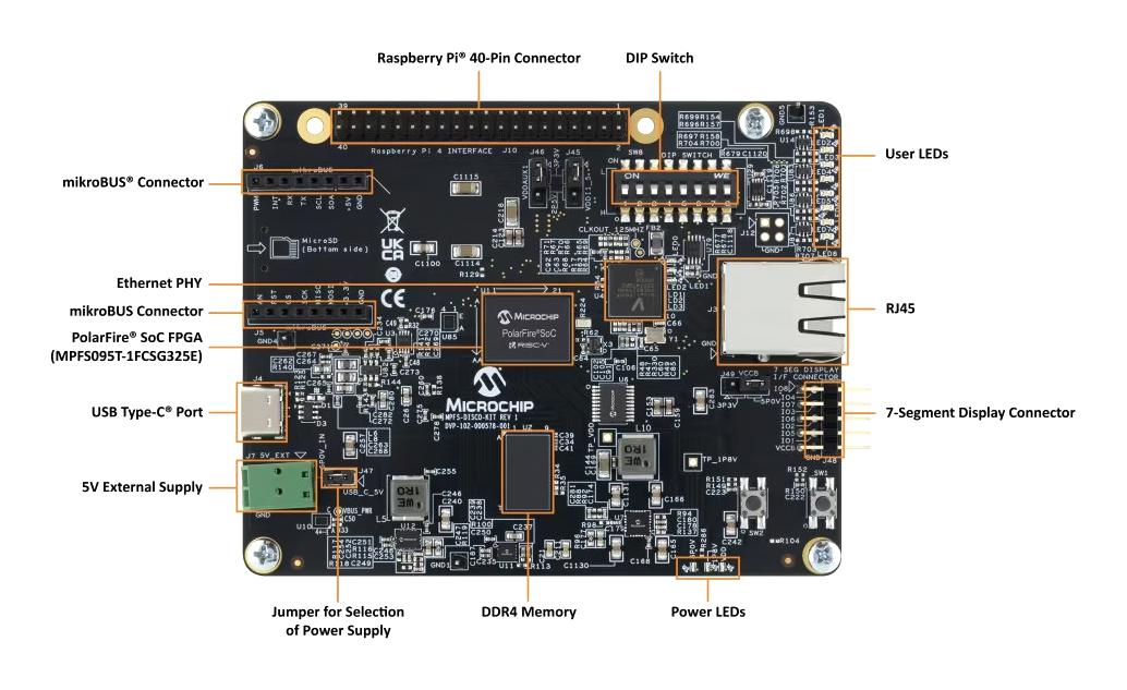 MICROCHIP MPFS-DISCO-KIT SoC Discovery Kit, MPFS095T-1FCSG325E, PolarFire, 64bit, RISC-V, NCNR - Image 4