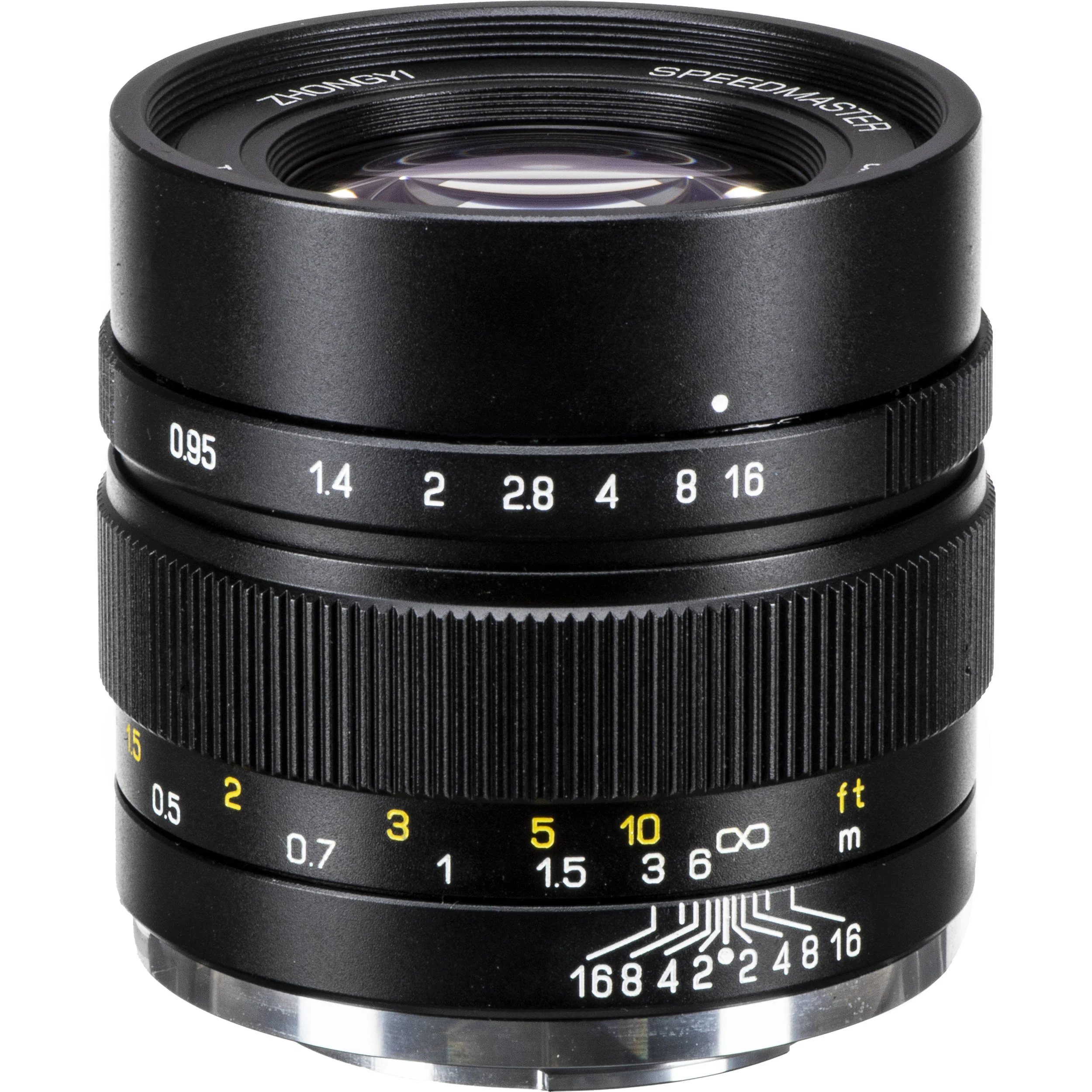 Mitakon Zhongyi Speedmaster 35mm f/0.95 Mark II Lens (Canon RF, Black)