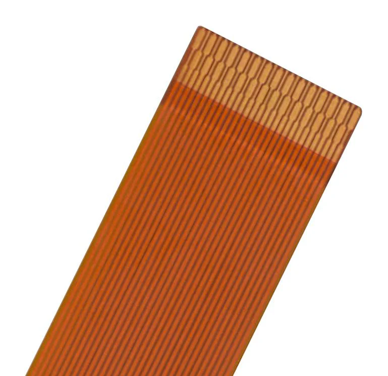 MOLEX 15015-0451 FFC / FPC Cable, 51 Core, 0.3 mm, Same Sided Contacts, 4 ", 101.6 mm, Orange