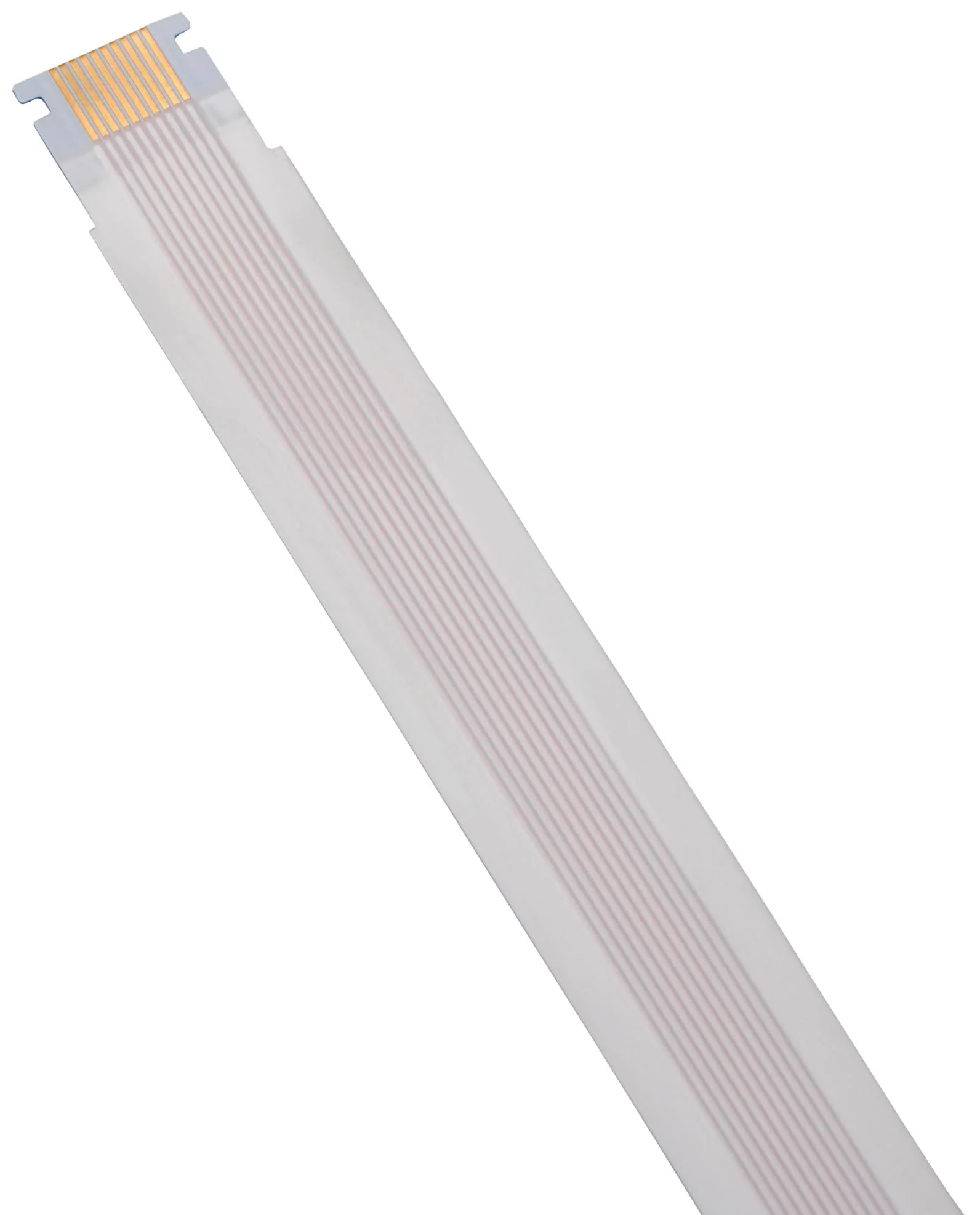 MOLEX 15016-0101 FFC / FPC Cable, 10 Core, 0.5 mm, Same Sided Contacts, 4 ft, 102 mm, White